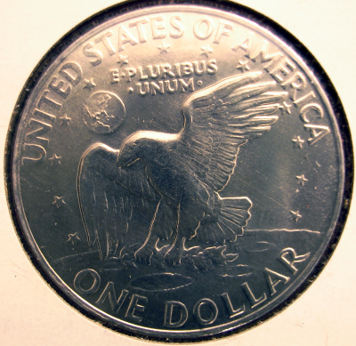Eisenhower 1972-D Dollar Reverse