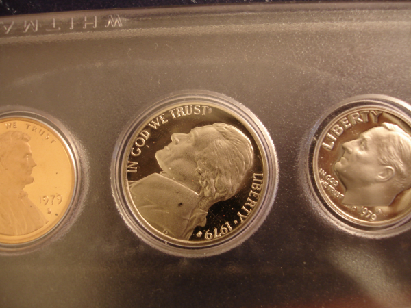 1979 Nickel and Dime Proof Set Obverse