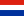 Netherlands = Holland flag; Mooney's MiniFlags