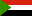 Sudan / Soudan flag; Mooney's MiniFlags